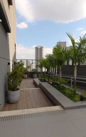 Apartamento à venda com 32m², 1 quarto e 1 vaga Apartamento à venda com 32m², 1 quarto e 1 vagaRooftop