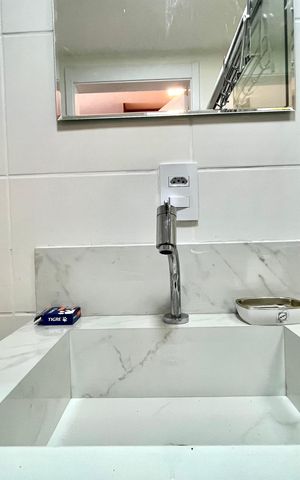 Studio para alugar com 31m², 1 quarto e sem vaga Studio para alugar com 31m², 1 quarto e sem vagaBanheiro