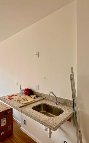 Apartamento à venda com 29m², 1 quarto e sem vaga