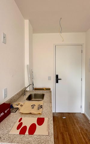 Apartamento à venda com 29m², 1 quarto e sem vaga