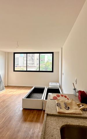 Apartamento à venda com 29m², 1 quarto e sem vaga