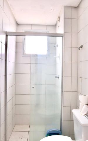 Apartamento à venda com 48m², 2 quartos e 1 vaga Apartamento à venda com 48m², 2 quartos e 1 vagaBanheiro