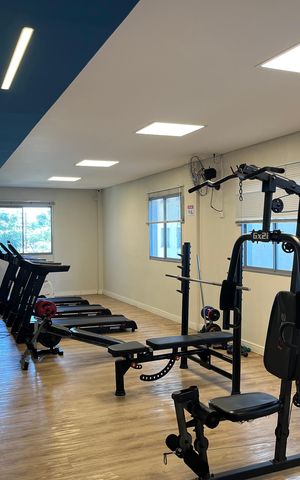 Apartamento à venda com 29m², 1 quarto e sem vaga Apartamento à venda com 29m², 1 quarto e sem vagaÁrea comum - Academia