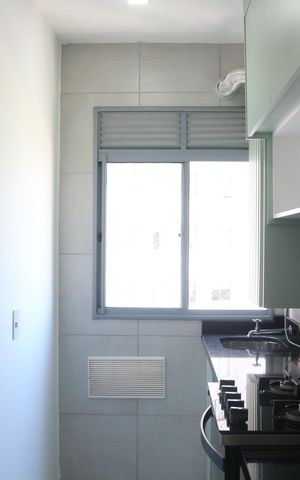 Apartamento à venda com 29m², 1 quarto e sem vagaCozinha e Área de Serviço