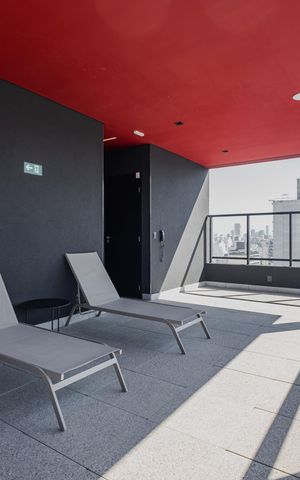 Apartamento à venda com 48m², 1 quarto e 1 vagaTerraço