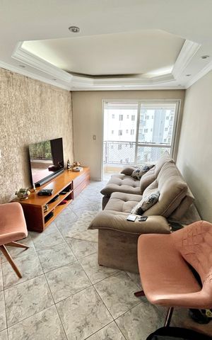 Apartamento à venda com 64m², 2 quartos e 1 vaga Apartamento à venda com 64m², 2 quartos e 1 vagaSala