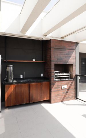 Apartamento à venda com 84m², 2 quartos e 1 vagaChurrasqueira