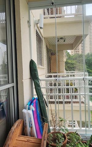 Apartamento à venda com 50m², 2 quartos e 1 vaga Apartamento à venda com 50m², 2 quartos e 1 vagaVaranda
