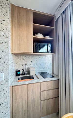 Studio à venda com 28m², 1 quarto e sem vaga Studio à venda com 28m², 1 quarto e sem vagaStudio