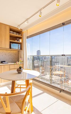 Apartamento à venda com 28m², 1 quarto e sem vaga Apartamento à venda com 28m², 1 quarto e sem vagaSala
