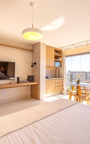 Apartamento à venda com 28m², 1 quarto e sem vaga Apartamento à venda com 28m², 1 quarto e sem vagaQuarto