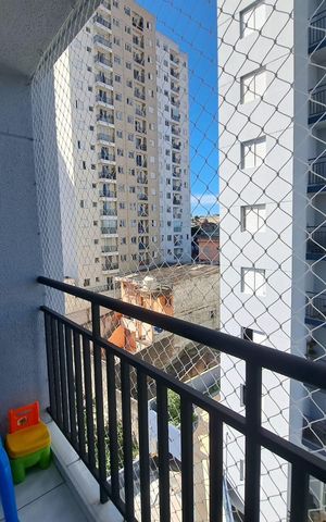 Apartamento à venda com 48m², 2 quartos e 1 vaga Apartamento à venda com 48m², 2 quartos e 1 vagaSacada