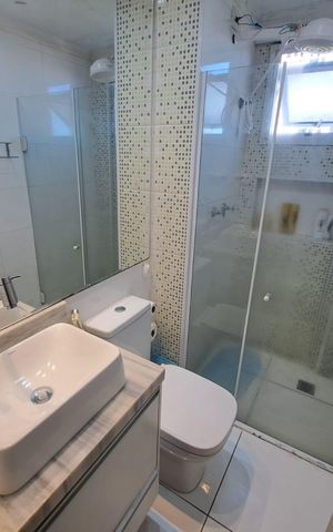 Apartamento à venda com 48m², 2 quartos e 1 vaga Apartamento à venda com 48m², 2 quartos e 1 vagaBanheiro