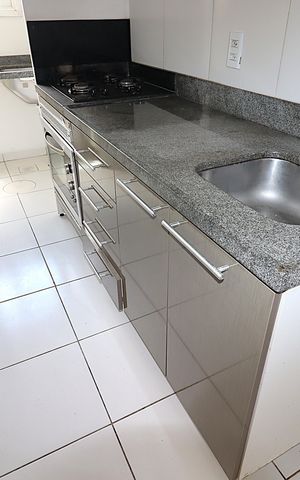 Apartamento para alugar com 75m², 3 quartos e 2 vagasCozinha - Torneira