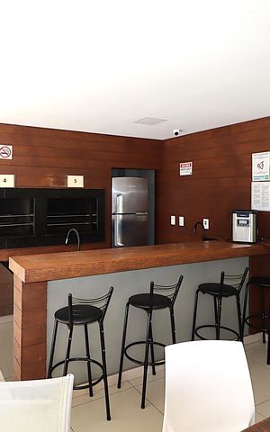 Apartamento para alugar com 75m², 3 quartos e 2 vagasÁrea comum - Churrasqueira