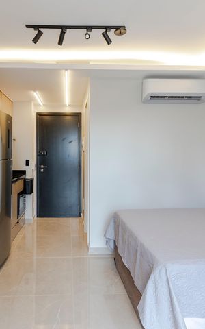 Apartamento para alugar com 24m², 1 quarto e sem vagaStudio