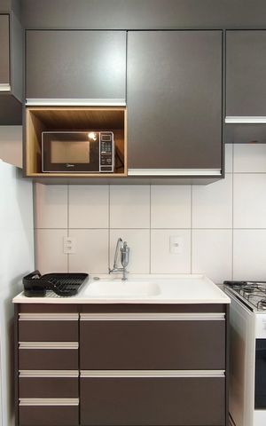 Apartamento à venda com 44m², 2 quartos e 1 vagaCozinha
