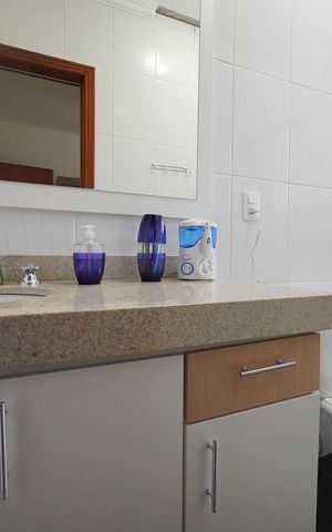 Casa para alugar com 359m², 5 quartos e 6 vagasBanheiro da Suíte