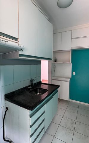 Apartamento para alugar com 45m², 2 quartos e 1 vagaCozinha - Armários