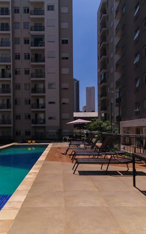 Apartamento à venda com 43m², 2 quartos e sem vagaÁrea comum - Piscina