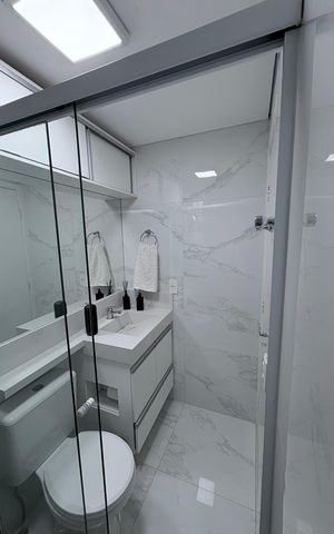 Apartamento à venda com 62m², 2 quartos e 1 vagaBanheiro