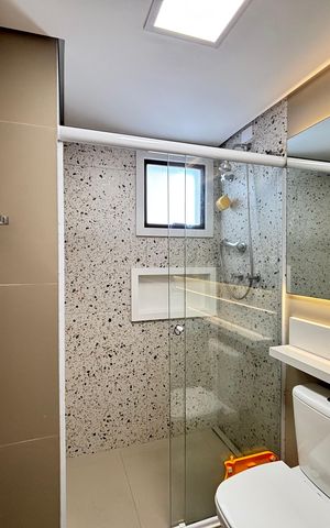 Apartamento à venda com 97m², 3 quartos e 2 vagas Apartamento à venda com 97m², 3 quartos e 2 vagasBanheiro