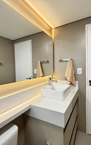 Apartamento à venda com 97m², 3 quartos e 2 vagas Apartamento à venda com 97m², 3 quartos e 2 vagasBanheiro