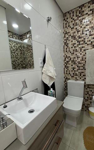 Casa para alugar com 208m², 3 quartos e 3 vagas Casa para alugar com 208m², 3 quartos e 3 vagasBanheiro da Suíte
