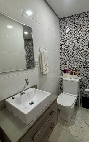 Casa para alugar com 208m², 3 quartos e 3 vagas Casa para alugar com 208m², 3 quartos e 3 vagasBanheiro