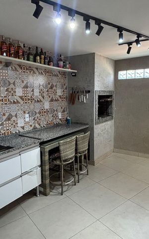 Casa para alugar com 208m², 3 quartos e 3 vagas Casa para alugar com 208m², 3 quartos e 3 vagasChurrasqueira