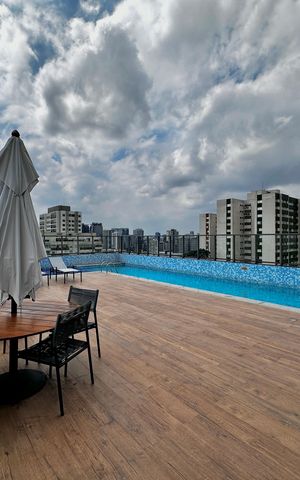 Studio para alugar com 25m², 1 quarto e sem vaga Studio para alugar com 25m², 1 quarto e sem vagaPiscina