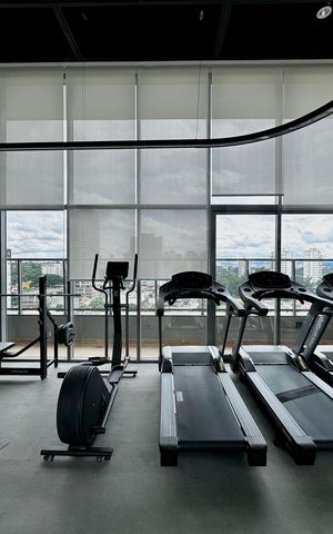 Studio para alugar com 25m², 1 quarto e sem vaga Studio para alugar com 25m², 1 quarto e sem vagaAcademia