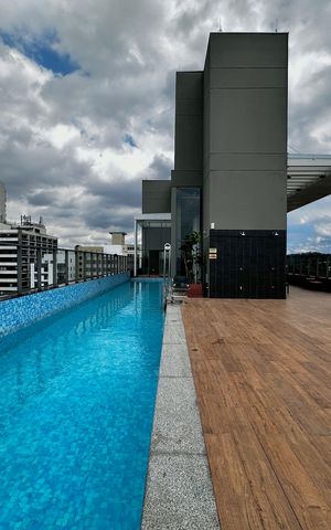 Studio para alugar com 25m², 1 quarto e sem vaga Studio para alugar com 25m², 1 quarto e sem vagaPiscina