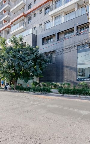 Studio para alugar com 25m², 1 quarto e sem vaga Studio para alugar com 25m², 1 quarto e sem vagaFachada