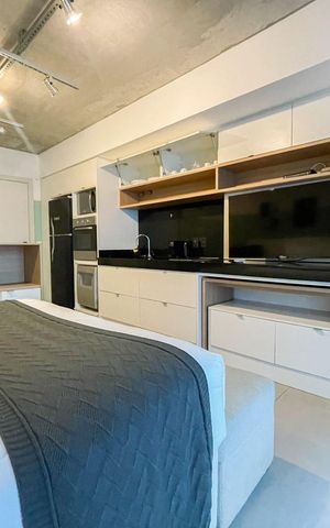 Studio para alugar com 32m², 1 quarto e sem vaga Studio para alugar com 32m², 1 quarto e sem vagaStudio