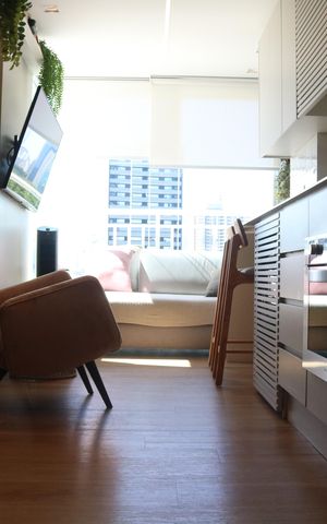Apartamento à venda com 29m², 1 quarto e sem vagaSala e Cozinha Integrada