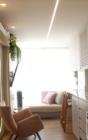 Apartamento à venda com 29m², 1 quarto e sem vagaSala e Cozinha Integrada