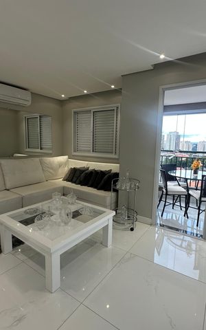 Apartamento à venda com 76m², 1 quarto e 2 vagasSala