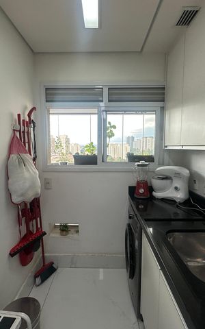 Apartamento à venda com 76m², 1 quarto e 2 vagasÁrea de Serviço