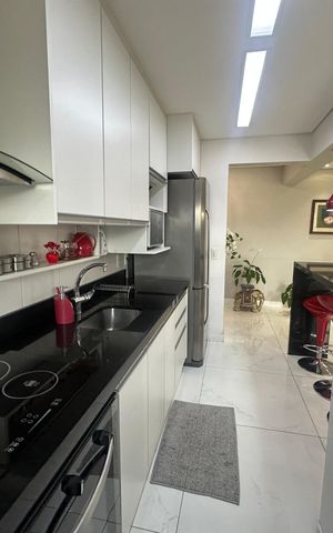 Apartamento à venda com 76m², 1 quarto e 2 vagasCozinha