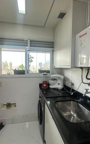 Apartamento à venda com 76m², 1 quarto e 2 vagasÁrea de Serviço