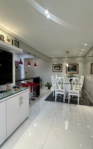 Apartamento à venda com 76m², 1 quarto e 2 vagasSala