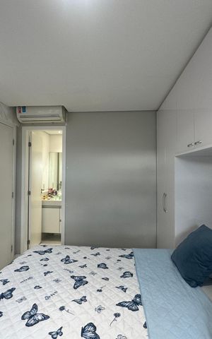 Apartamento à venda com 76m², 1 quarto e 2 vagasSuíte
