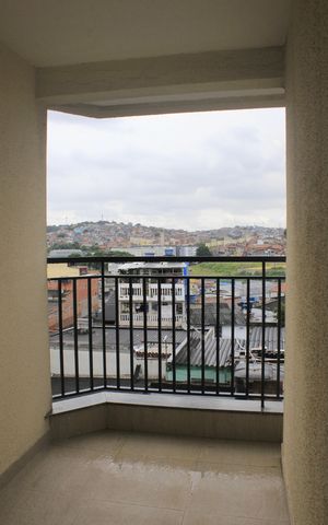 Apartamento à venda com 52m², 2 quartos e 1 vagaVaranda 