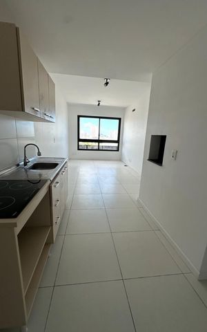 Apartamento à venda com 47m², 1 quarto e 1 vagaCozinha