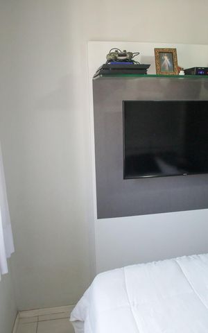 Apartamento à venda com 55m², 2 quartos e 1 vagaQuarto Suíte