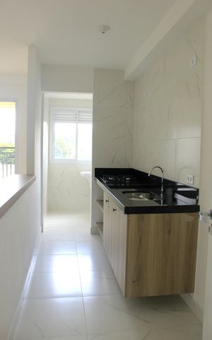Apartamento para alugar com 52m², 2 quartos e sem vagaCozinha 