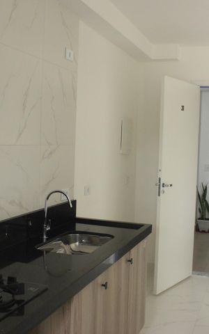 Apartamento para alugar com 52m², 2 quartos e sem vagaCozinha 