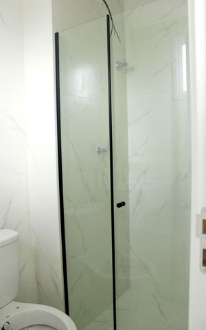 Apartamento para alugar com 52m², 2 quartos e sem vagaBanheiro da Suíte 
