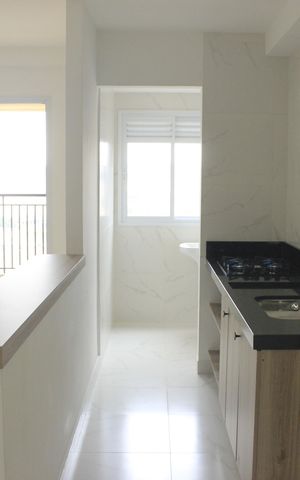 Apartamento à venda com 52m², 2 quartos e 1 vagaCozinha